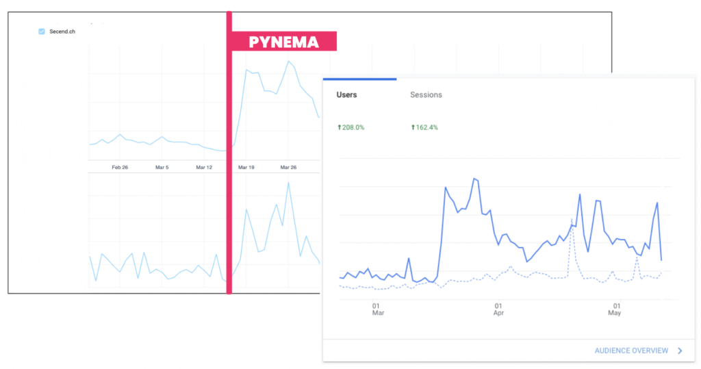 SECEND x PYNEMA Performance Statics und Ergebnisse